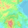 Kunak topographic map, elevation, terrain