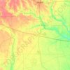 Atkinson County topographic map, elevation, terrain