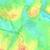 Nouvelles topographic map, elevation, terrain