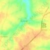 Broughton topographic map, elevation, terrain