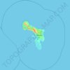 Bonaire topographic map, elevation, terrain