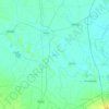 Jhajjar topographic map, elevation, terrain