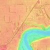 Cromdale topographic map, elevation, terrain