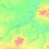 Chouteau County topographic map, elevation, terrain