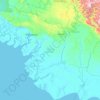 Sorong Selatan topographic map, elevation, terrain