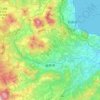 Yufu topographic map, elevation, terrain