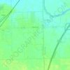 Diamond topographic map, elevation, terrain