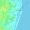 Tiruporur topographic map, elevation, terrain