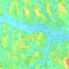 Miroslava topographic map, elevation, terrain