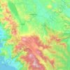 Solok topographic map, elevation, terrain