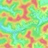 Wolf Summit topographic map, elevation, terrain