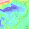 Faiyum Oasis topographic map, elevation, terrain