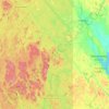 Montreal River topographic map, elevation, terrain