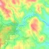Keystone topographic map, elevation, terrain