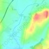 Crookstown Upper topographic map, elevation, terrain