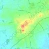 Bilbrough topographic map, elevation, terrain