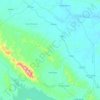 Kecamatan Kabun topographic map, elevation, terrain