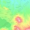 Buay Pematang Ribu Ranau Tengah topographic map, elevation, terrain