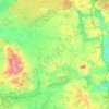 23845 topographic map, elevation, terrain