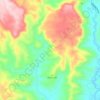 Georgica topographic map, elevation, terrain