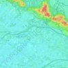 Uiterwaarden Neder-Rijn topographic map, elevation, terrain