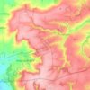 Thixendale topographic map, elevation, terrain