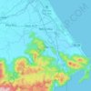 Đông Hòa topographic map, elevation, terrain