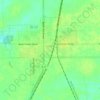 Girard topographic map, elevation, terrain