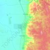 Wagerup topographic map, elevation, terrain