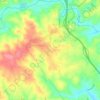 Mountain View topographic map, elevation, terrain