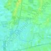 Linde topographic map, elevation, terrain