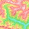 Gemeinde Innervillgraten topographic map, elevation, terrain