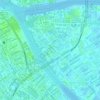 Tambelan Sampit topographic map, elevation, terrain