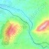 La Guardia de Jaén topographic map, elevation, terrain