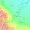 Yarkant County topographic map, elevation, terrain