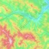 Câmpulung Moldovenesc topographic map, elevation, terrain