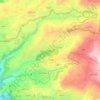 Mazraet Kfardebiane topographic map, elevation, terrain