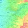 Tapi District topographic map, elevation, terrain