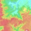 Trenah topographic map, elevation, terrain