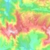 Lagunilla topographic map, elevation, terrain