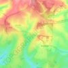 Everleigh topographic map, elevation, terrain