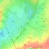 Saint-Symphorien topographic map, elevation, terrain