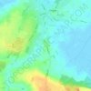 Bury topographic map, elevation, terrain