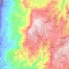 Salt Sub-District topographic map, elevation, terrain