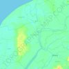 Teluk Keramat topographic map, elevation, terrain