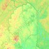Aroostook County topographic map, elevation, terrain