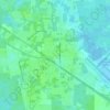 Cross City topographic map, elevation, terrain