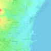 Chrysopolitissa topographic map, elevation, terrain