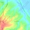 Northbourne topographic map, elevation, terrain