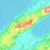 Vully-les-Lacs topographic map, elevation, terrain
